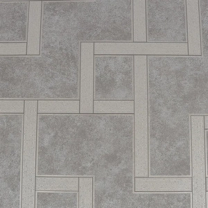 Szaro-srebrna tapeta wzór labirynt geometryczna
