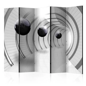 Parawan 5-częściowy - Futurystyczny tunel II [Room Dividers]