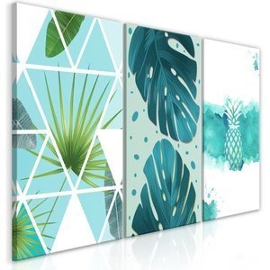 Obraz - Turkusowe tony (3-częściowy)