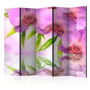 Parawan 5-częściowy - Orchidea spa II [Room Dividers]