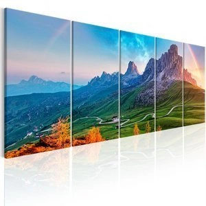 Obraz - Tęcza w Alpach I