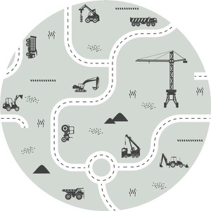 Naklejka samoprzylepna Esta Home 159066 Forest Friends