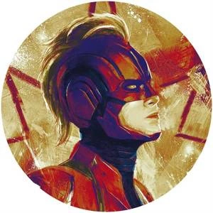 Fototapeta ścienna Avengers Painting Captain Marvel Helmet DD1-054