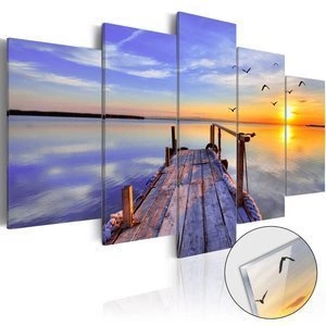 Obraz na szkle akrylowym - Przystań lata [Glass]