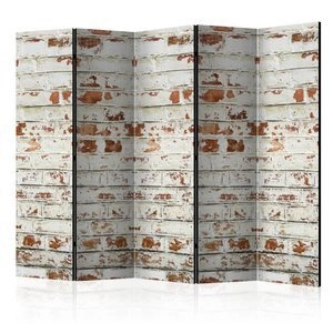 Parawan 5-częściowy - Ceglana opowieść II [Room Dividers]