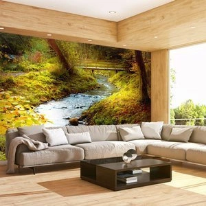 Fototapeta - strumyk (wschód słońca)