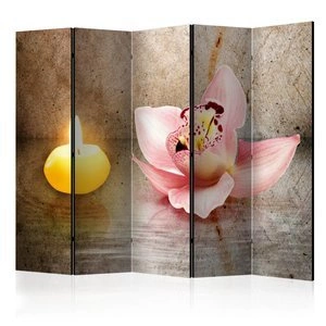 Parawan 5-częściowy - Romantyczny wieczór II [Room Dividers]