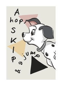 Obraz ścienny 101 Dalmatiner Angles WB001