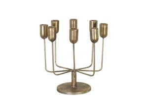 Świecznik 8-ramienny złoty kandelabr 39218-065