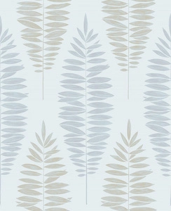 Tapeta roślinna motyw błyszczące liście flizelina