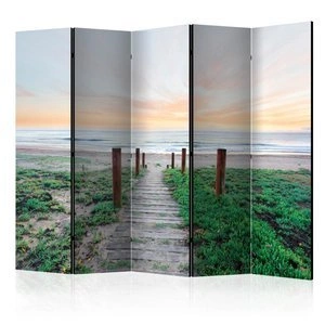 Parawan 5-częściowy - Pośród traw II [Room Dividers]