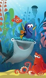 Fototapeta ścienna Finding Dory Aquarell DX3-084