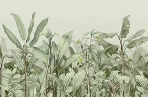 Fototapeta ścienna tropikalna z motywem dżungli liście V112-1