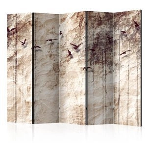 Parawan 5-częściowy - Papierowa natura II [Room Dividers]