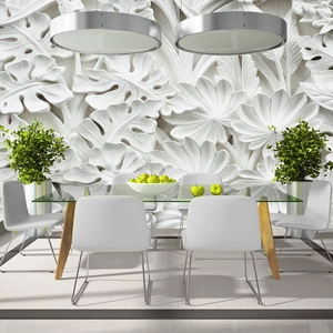 Fototapeta XXL - Alabastrowy Ogród II