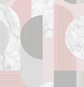 Tapeta geometryczna nowoczesna w stylu art deco