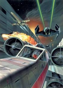 Fototapeta ścienna Star Wars Classic Death Star Trench Run DX4-042