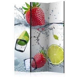 Parawan 3-częściowy - Owocowy koktail [Room Dividers]