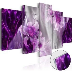 Obraz na szkle akrylowym - Purpurowa utopia [Glass]