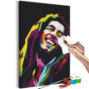 Obraz do samodzielnego malowania - Bob Marley