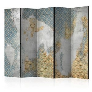 Parawan 5-częściowy - Resztki przeszłości II [Room Dividers]