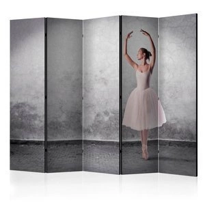 Parawan 5-częściowy - Baletnica niczym z obrazu Degas II [Room Dividers]