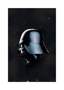 Obraz ścienny Star Wars Classic Helmets Vader WB093