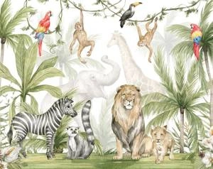 Fototapeta Walltastic 46719 Dżungla safari