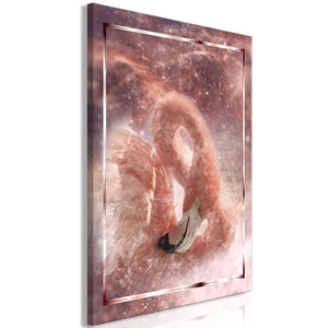 Obraz - Kosmiczny flaming (1-częściowy) pionowy
