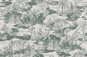 Fototapeta ścienna z motywem roślinnym tropikalna V106-1