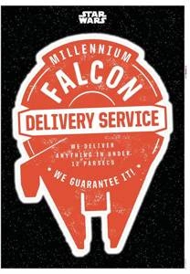 Naklejki samoprzylepne 14070h Star Wars Delivery Service