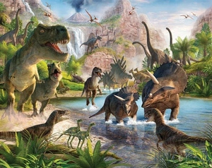 Fototapeta Walltastic 41745 Land Dinosaur
