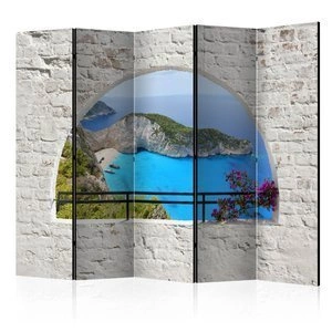 Parawan 5-częściowy - Kalamaki, Zakynthos II [Room Dividers]