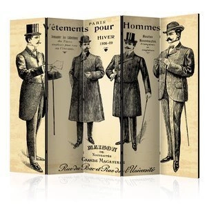 Parawan 5-częściowy - Vêtements pour Homme II [Room Dividers]
