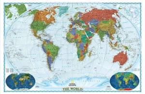 Fototapeta ścienna The World Blue Frame IANGX4-015