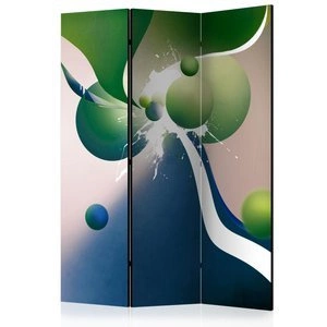 Parawan 3-częściowy - Geometryczna eksplozja [Room Dividers]