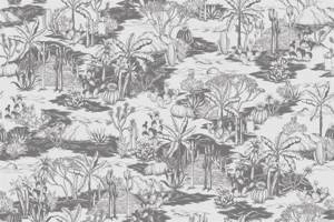 Fototapeta ścienna z motywem roślinnym tropikalna V106-2