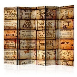 Parawan 5-częściowy - Winnym szlakiem II [Room Dividers]