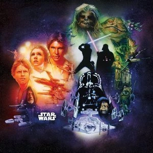Fototapeta ścienna Star Wars Classic Poster Collage DX5-044